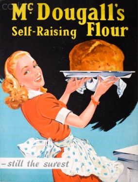 1930's advertisement for McDougall's Self-Raising Flour (Pinterest)