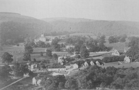 Photoograph of Ilam from Bunker Hill - Late C19 (peakdistrict.gov.uk)