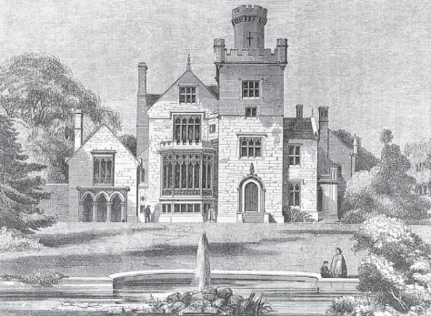 Breadsall Priory (1860-61) (The Building News)