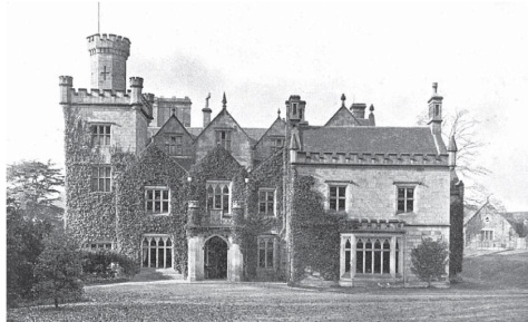 Breadsall Priory 1905 (A Victor Haslam - Derbyshire Archives)
