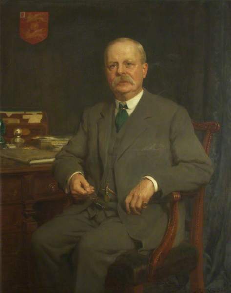 Riviere, Hugh Goldwin; Sir George Alfred Wills, Bt, Treasurer (1909-1913), Chairman of the Council (1914-1926), Pro-Chancellor (1921-1928); University of Bristol; http://www.artuk.org/artworks/sir-george-alfred-wills-bt-treasurer-19091913-chairman-of-the-council-19141926-pro-chancellor-19211928-185187